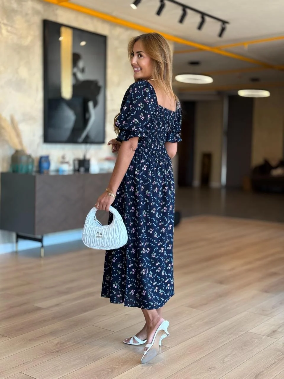 Vestido Noche Floral